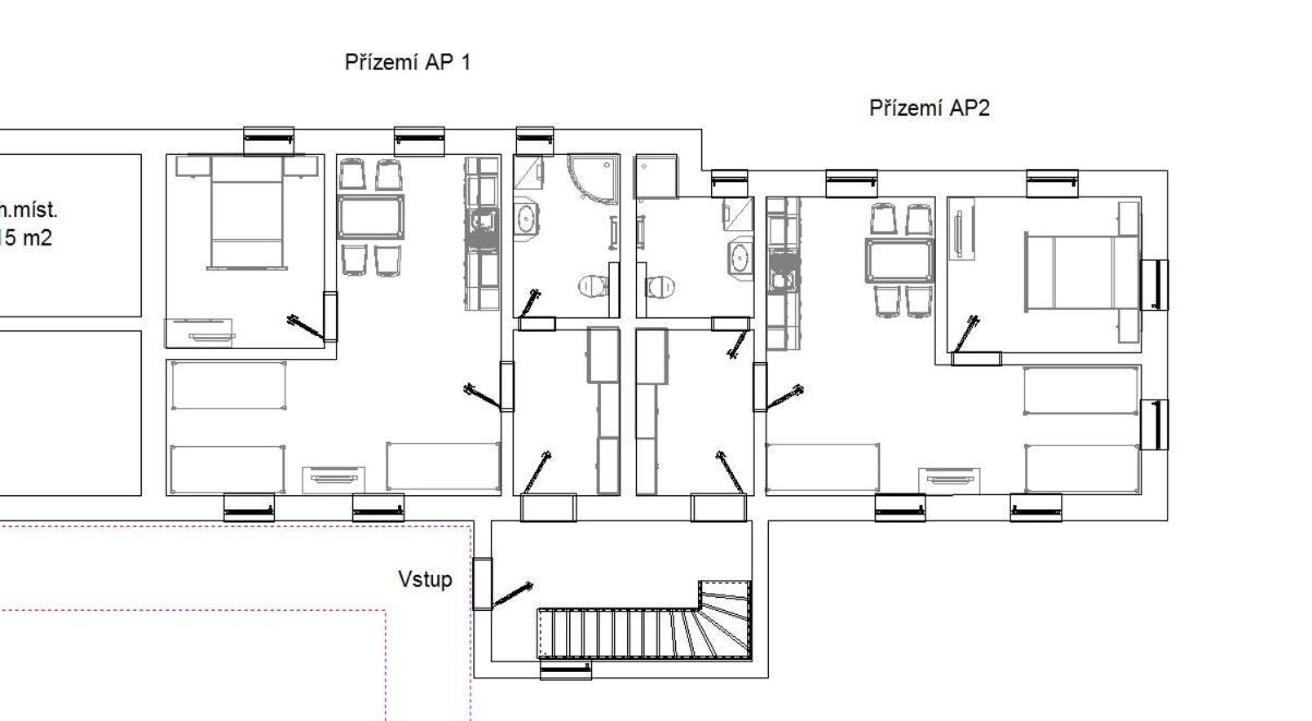 Apartmany Filipov Česká Kamenice エクステリア 写真